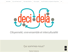 Tablet Screenshot of deci-dela.org